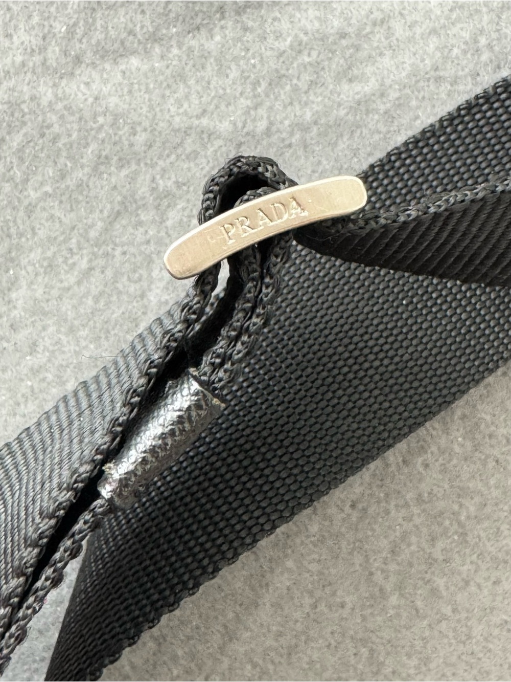 Prada Black Nylon Crossbody Messenger Bag - Picture 11 of 16